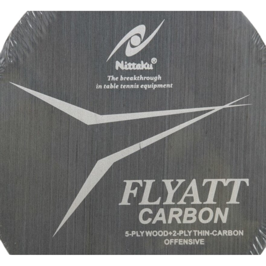 フライアットカーボン FLYATT CARBON アウターカーボンカーボン【Nittaku(ニッタク)-卓球ラケット】
