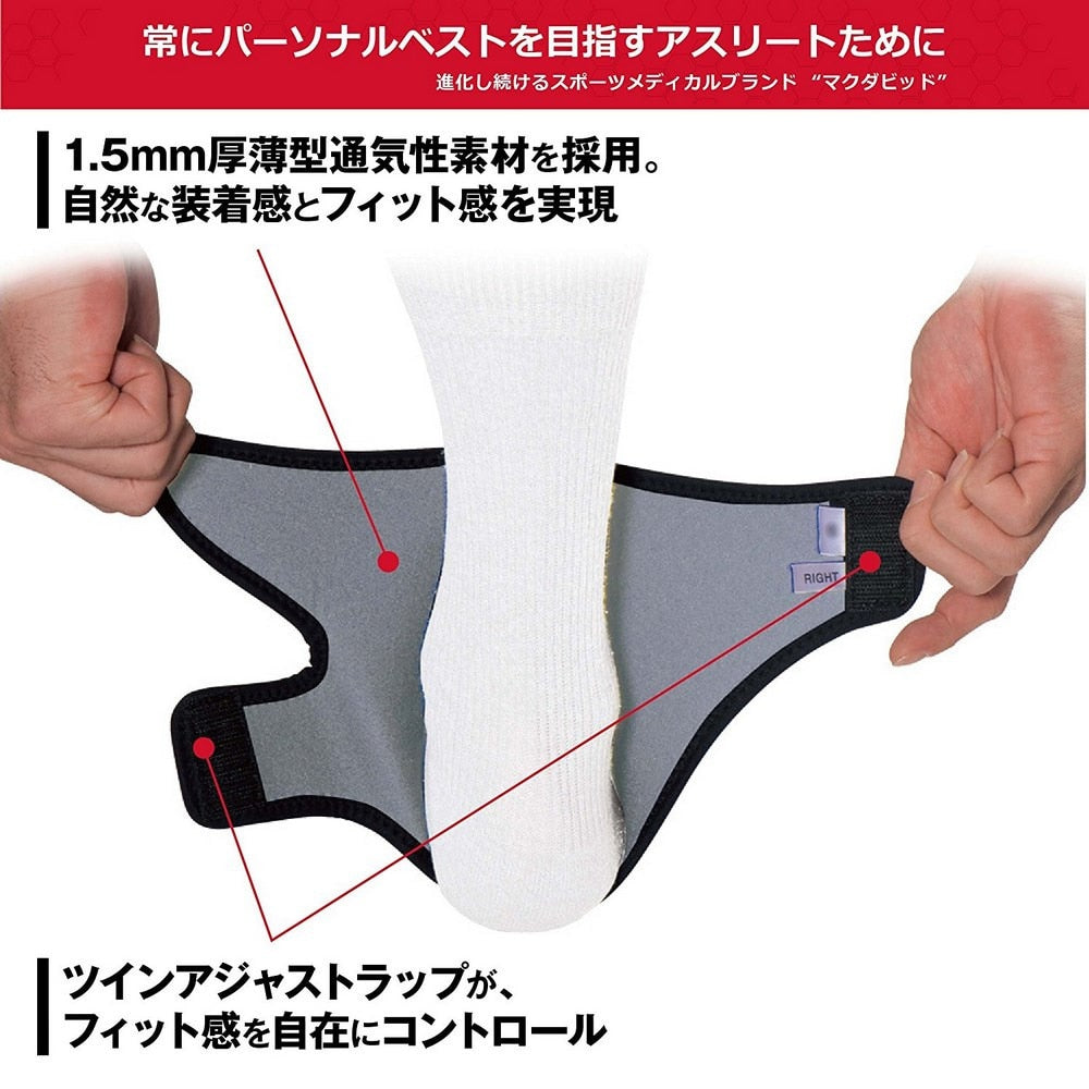 ストラップ アンクルラップ 足首/右足用 M437R