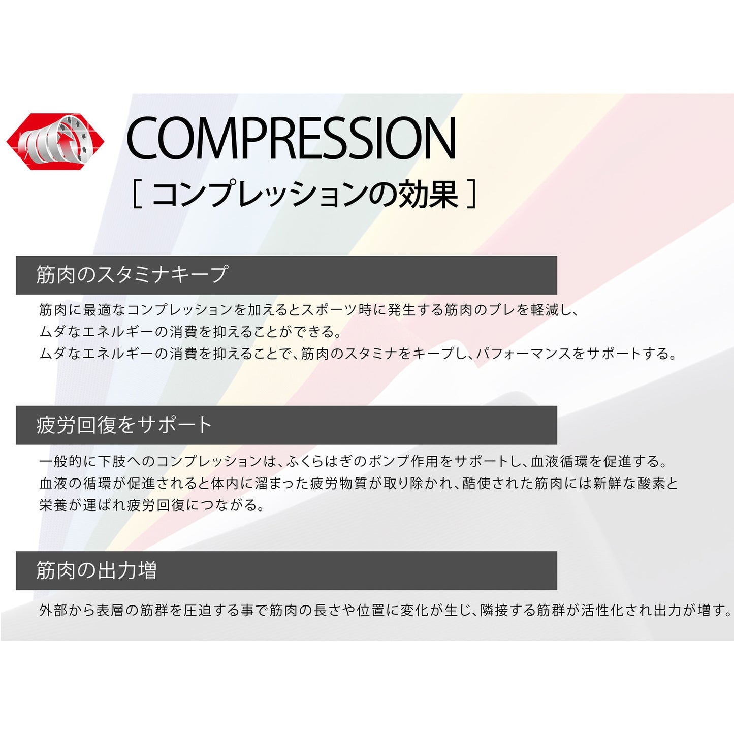 パワーレッグスリーブ ロング ふくらはぎ用 2個入り M6572