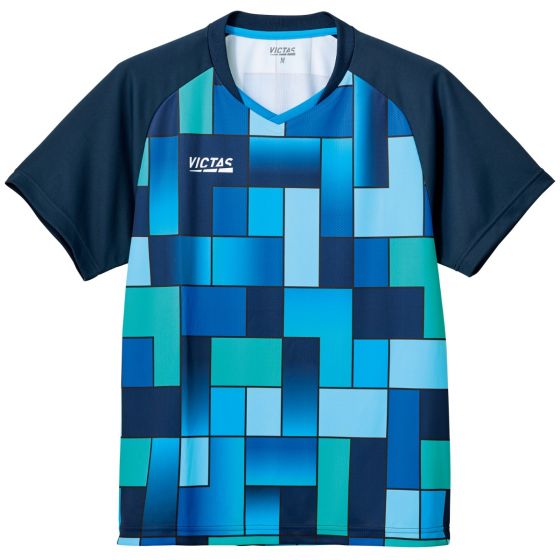 パズル ゲームシャツ 612302 LIMGR 【VICTAS ヴィクタス -卓球ウェア】