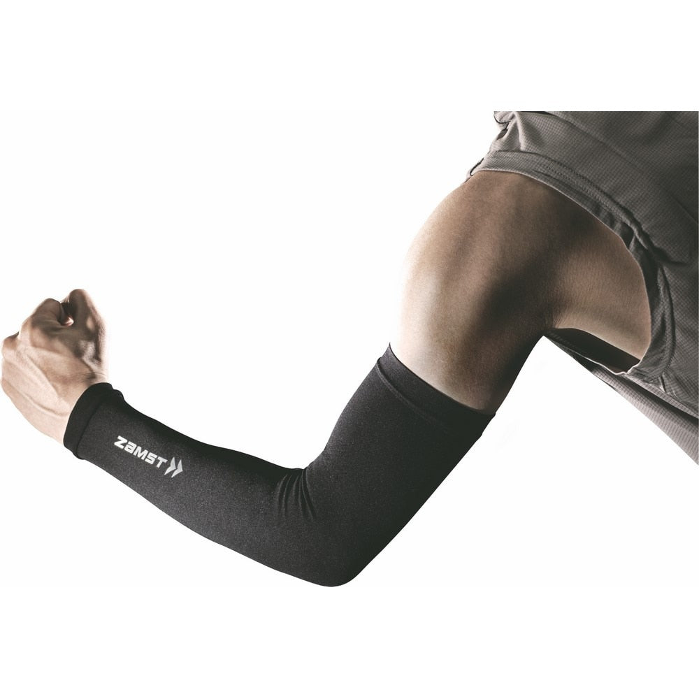 サポーター アームスリーブ ブラック 両腕入り