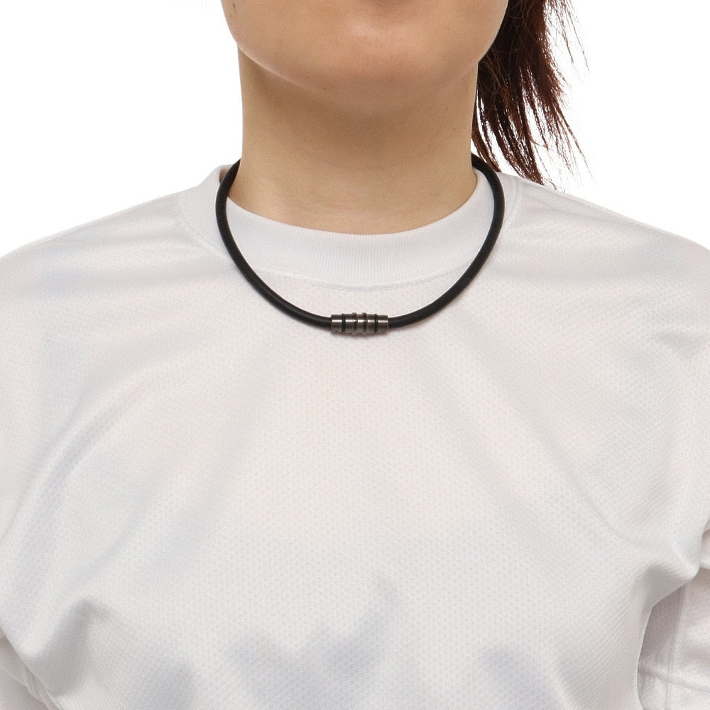 ネックレス クレスト プレミアムカラー PBK ABAAS53 (ブラック) 磁気ネックレス アスリート CREST
