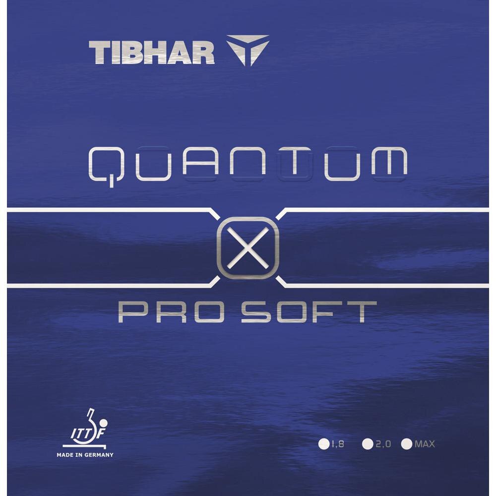 QUANTUM X PRO SOFT クァンタムXプロソフト【ティバー-卓球ラバー】