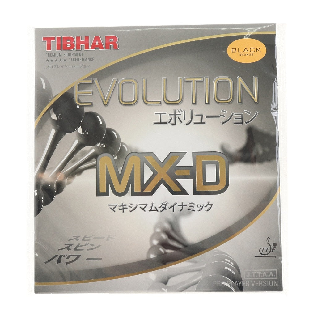 卓球ラバー エボリューション MX-D BT148-BLK【ティバー-卓球ラバー