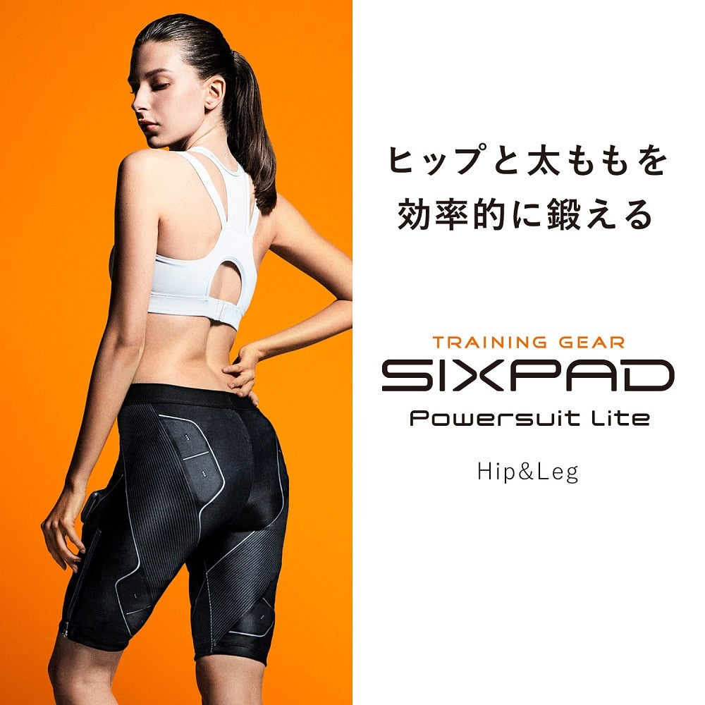 シックスパッド/【Mサイズ】パワースーツ ヒップ&レッグ SE-AV00B-M ※コントローラー別売※