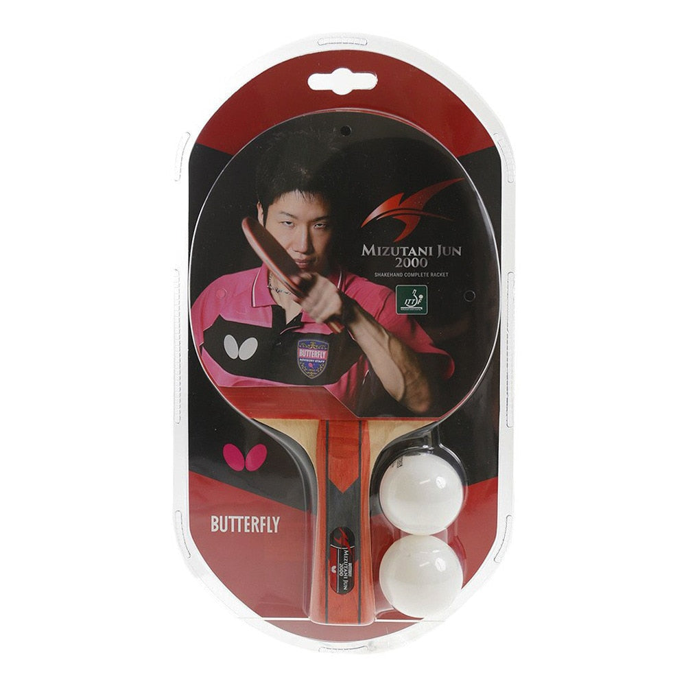 卓球 ラケット シェーク 水谷隼2000 16930 初心者〜中級者 【バタフライ butterfly -卓球ラケット】