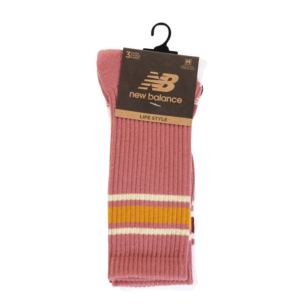 クルーラインソックス 3足組 ニューバランス LAS22263AS4