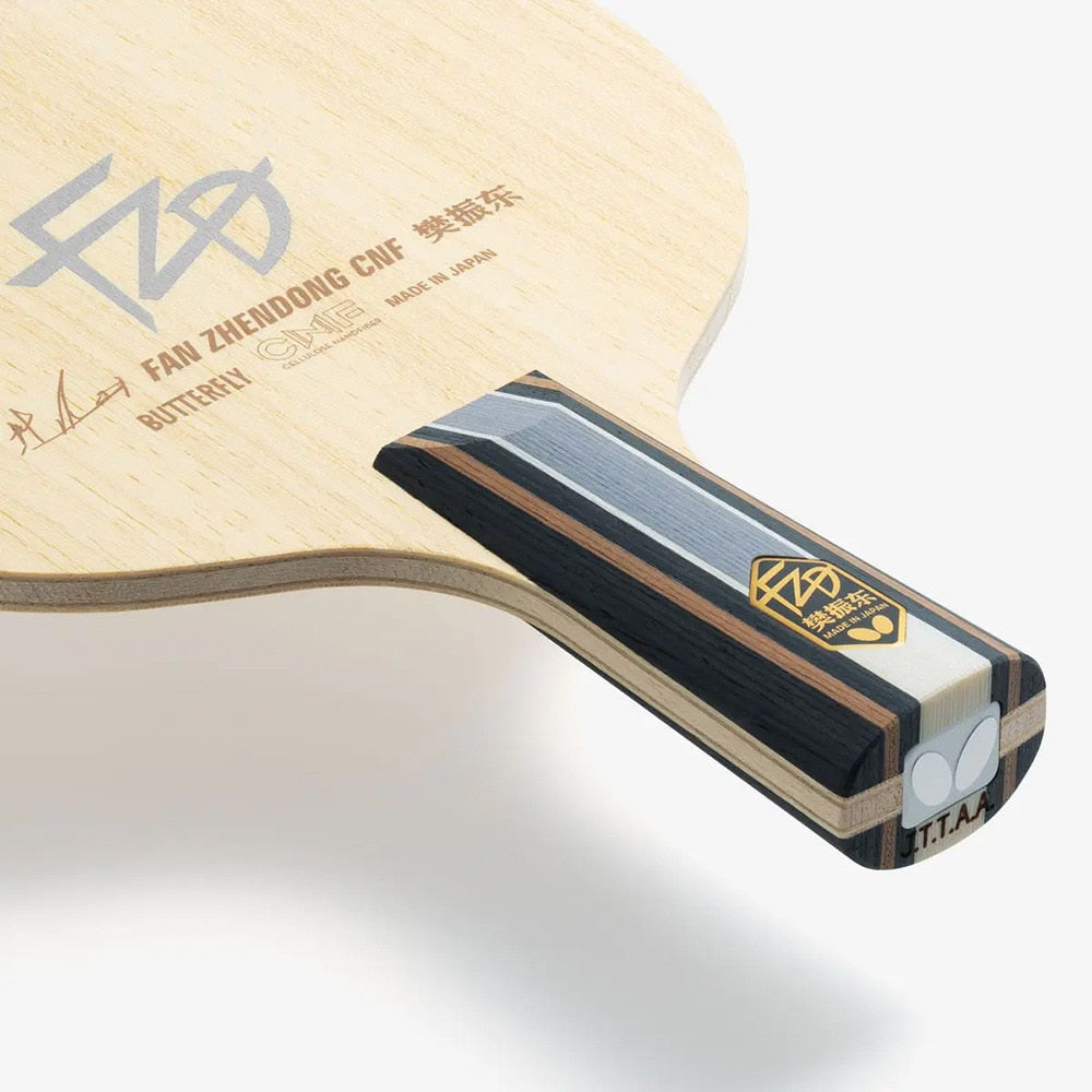 樊振東 CNF FAN ZHENDONG CNF セルロースナノファイバー アウターカーボンラケット - CS 中国式ペン【バタフライ butterfly -卓球ラケット】