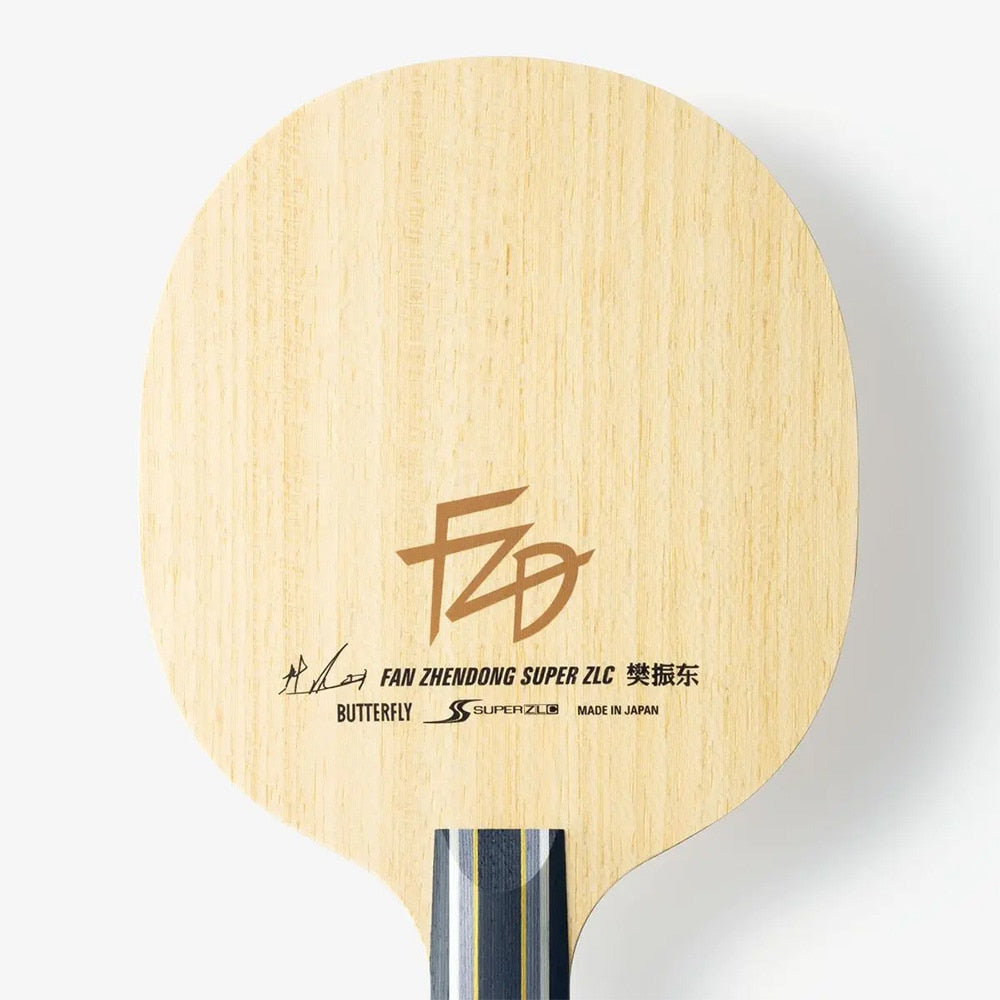 樊振東 SUPER ZLC FAN ZHENDONG SUPER ZLC スーパーZLカーボン アウターカーボンカーボン - CS 中国式ペン【バタフライ butterfly -卓球ラケット】