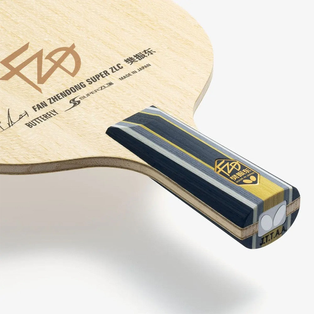 樊振東 SUPER ZLC FAN ZHENDONG SUPER ZLC スーパーZLカーボン アウターカーボンカーボン - CS 中国式ペン【バタフライ butterfly -卓球ラケット】