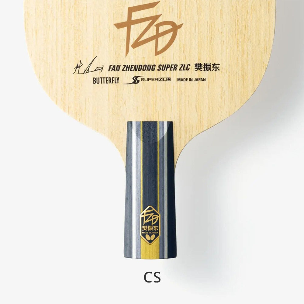 樊振東 SUPER ZLC FAN ZHENDONG SUPER ZLC スーパーZLカーボン アウターカーボンカーボン - CS 中国式ペン【バタフライ butterfly -卓球ラケット】
