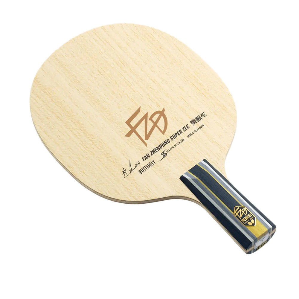 樊振東 SUPER ZLC FAN ZHENDONG SUPER ZLC スーパーZLカーボン アウターカーボンカーボン - CS 中国式ペン【バタフライ butterfly -卓球ラケット】
