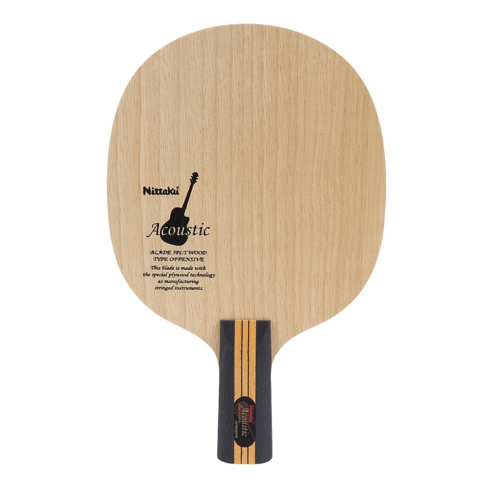 アコースティック C ACOUSTIC C 木材5枚 NE6661 中級者〜上級者 【Nittaku(ニッタク)-卓球ラケット】