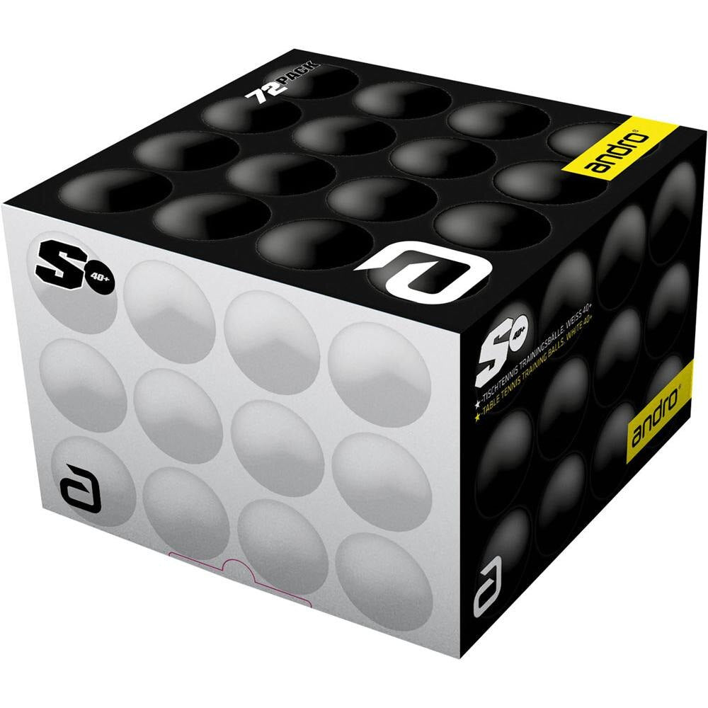 ポリS 72個入 162230 初心者〜中級者 【Andro アンドロ-卓球ボール】