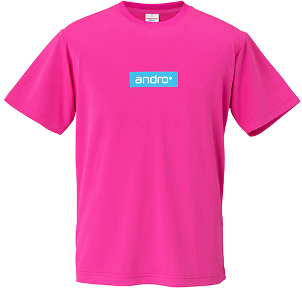 ナパティーシャツBX 300023028 オレンジ/パープル 【Andro アンドロ-卓球ウェア】