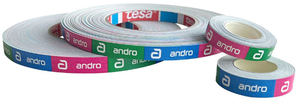 サイドテープ カラーズ 1400210090 10mm-5m 初心者〜中級者 【Andro アンドロ - 卓球小物】
