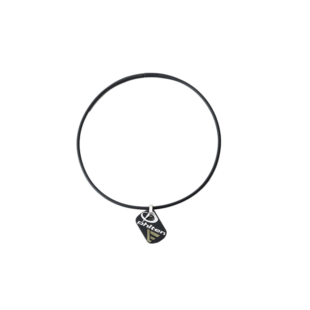 RAKUWA ネックレス EXTREME ドッグタグ ブラック/ブラック 45cm 0223TG912052