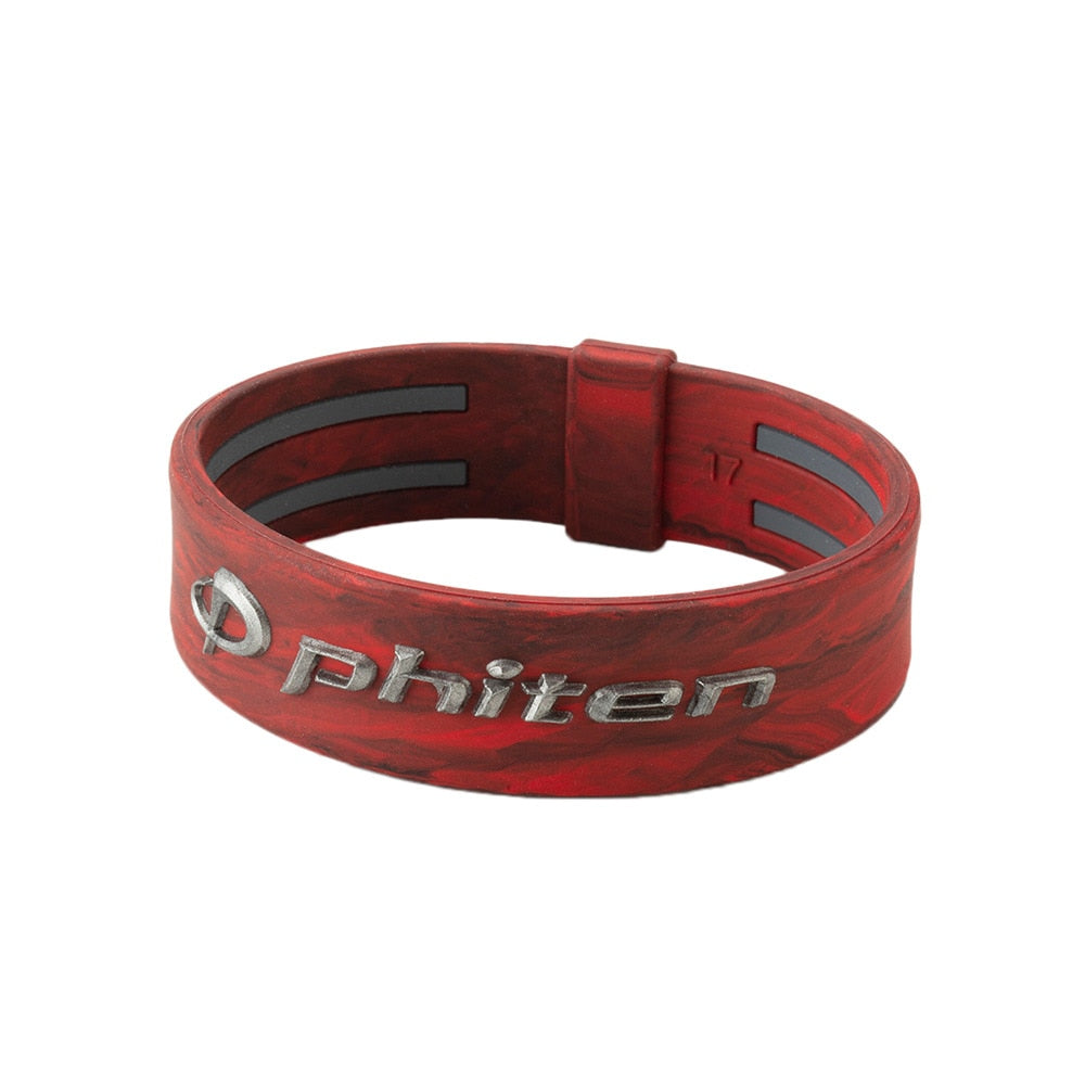 RAKUWA ブレスレット EXTREME マーブル レッド 17cm 0323TG913025