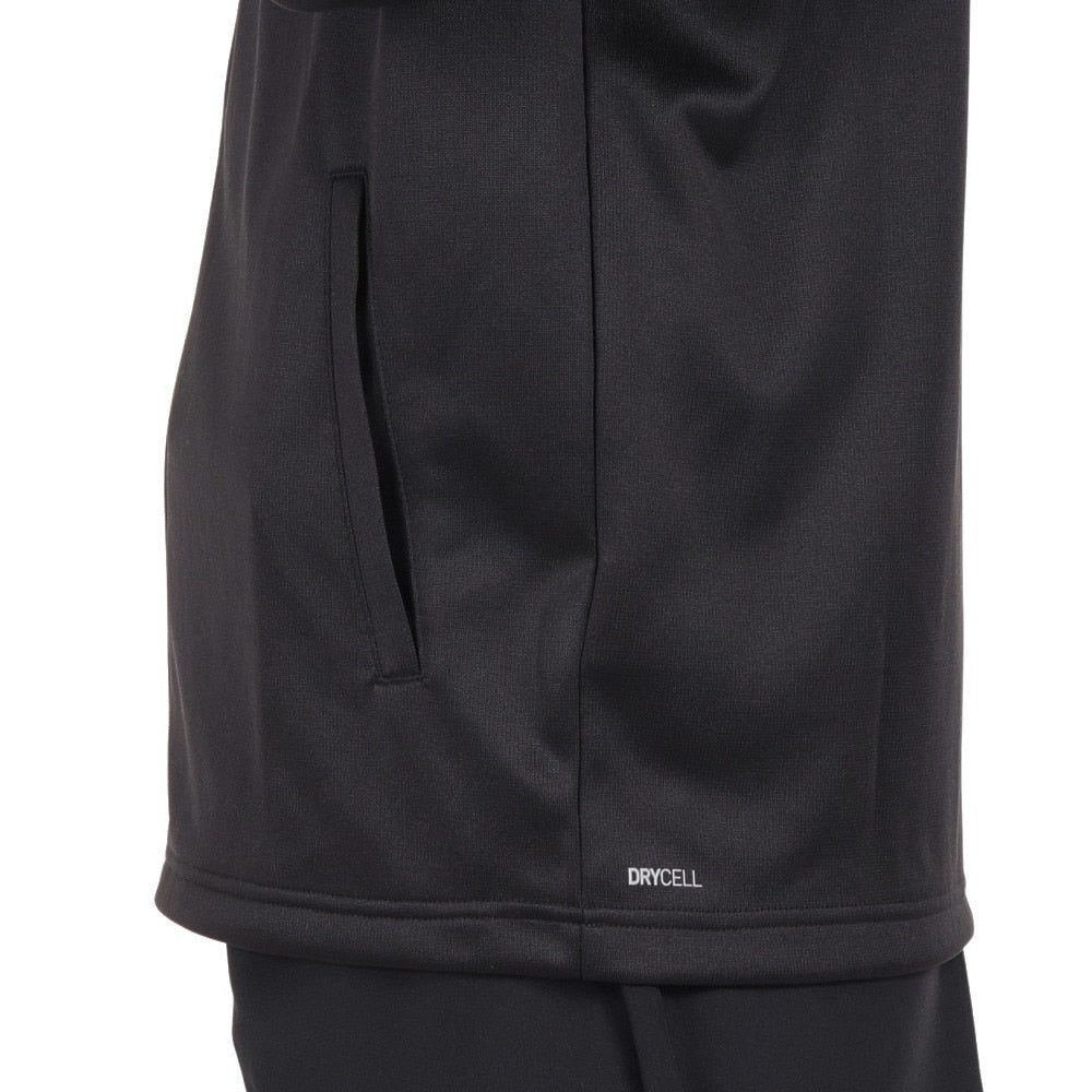 ジャージ メンズ トレーニング ニット ジャケット テープ 523551 01 BLK