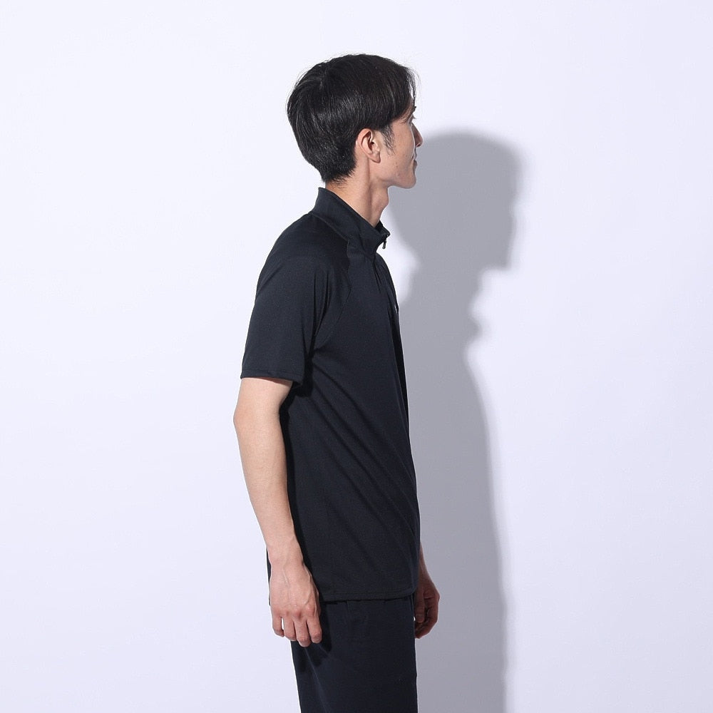 テック ショートスリーブ 1/2ジップTシャツ 1385506 001