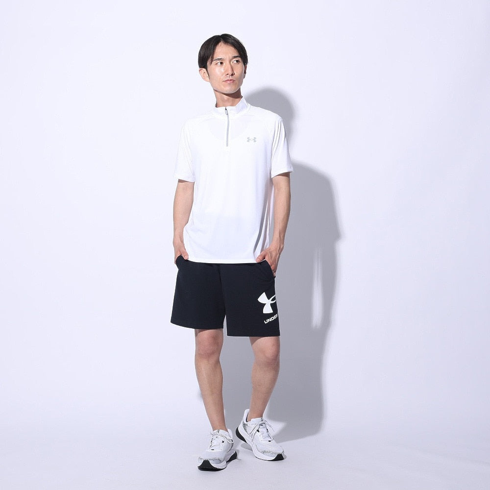 テック ショートスリーブ 1/2ジップTシャツ 1385506 100