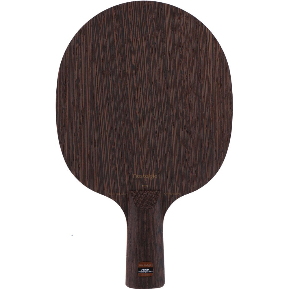 ノスタルジックオフェンシブ 中国式ペン NOSTALGIC OFFENSIVE 木材5枚 1037-65 初心者〜中級者 【STIGA(スティガ) - 卓球ラケット】