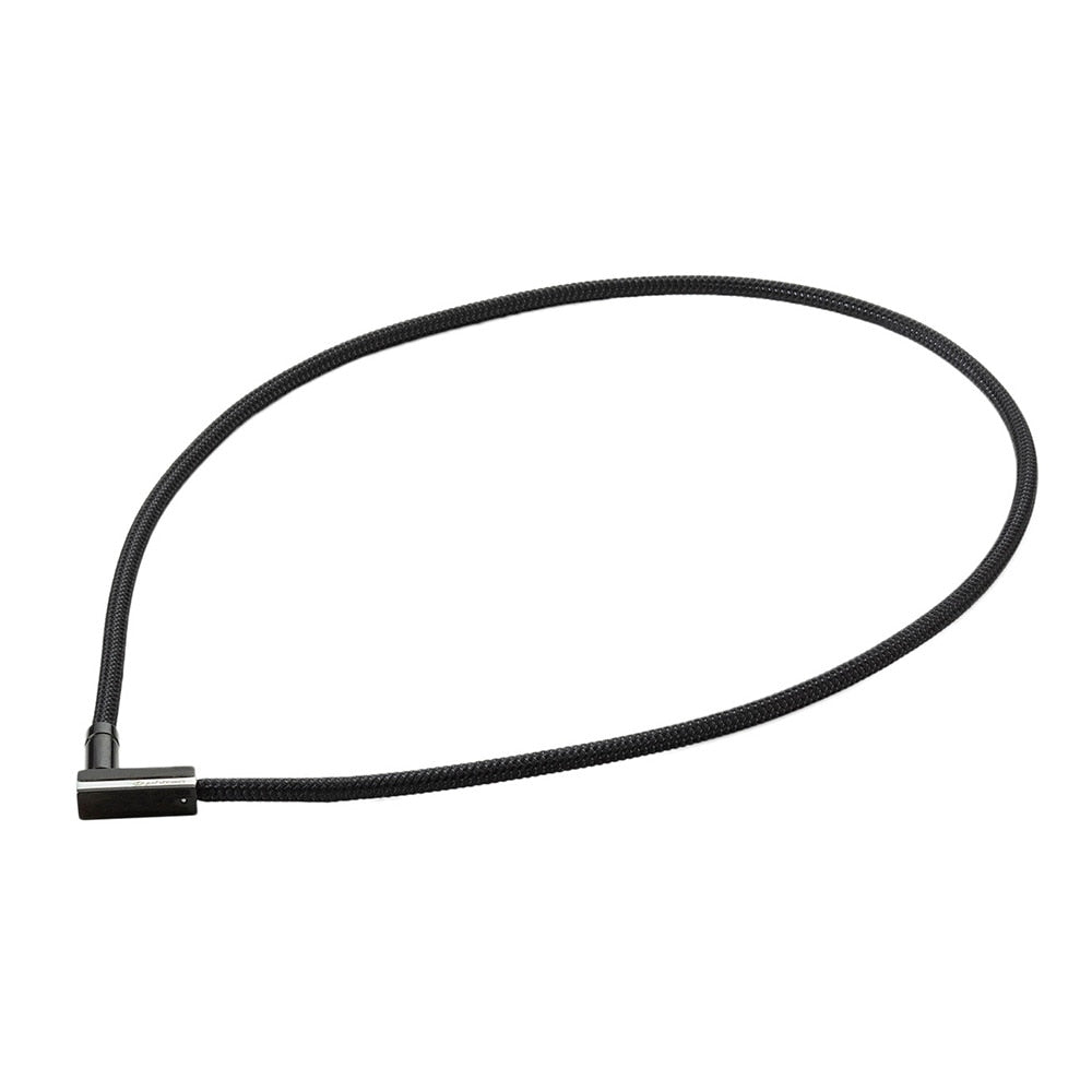 RAKUWA磁気ネックレス チョッパースクエア 50cm ブラック/シルバー 0223TG897153