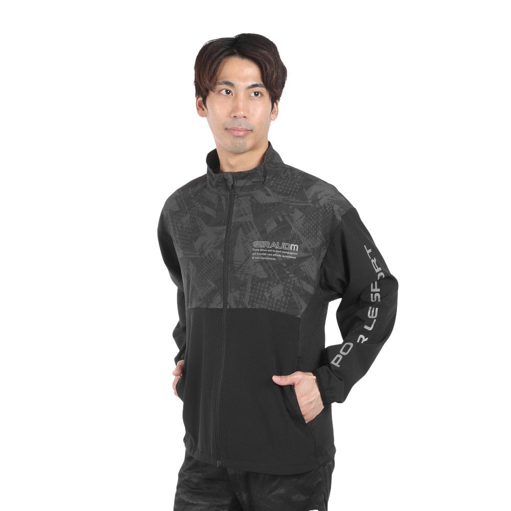 ジャケット uv UV 絶耐撥水 ストレッチ ブラック 黒 STCROSSWU ジャケット WU4S0001-TR851-GRSD BLK