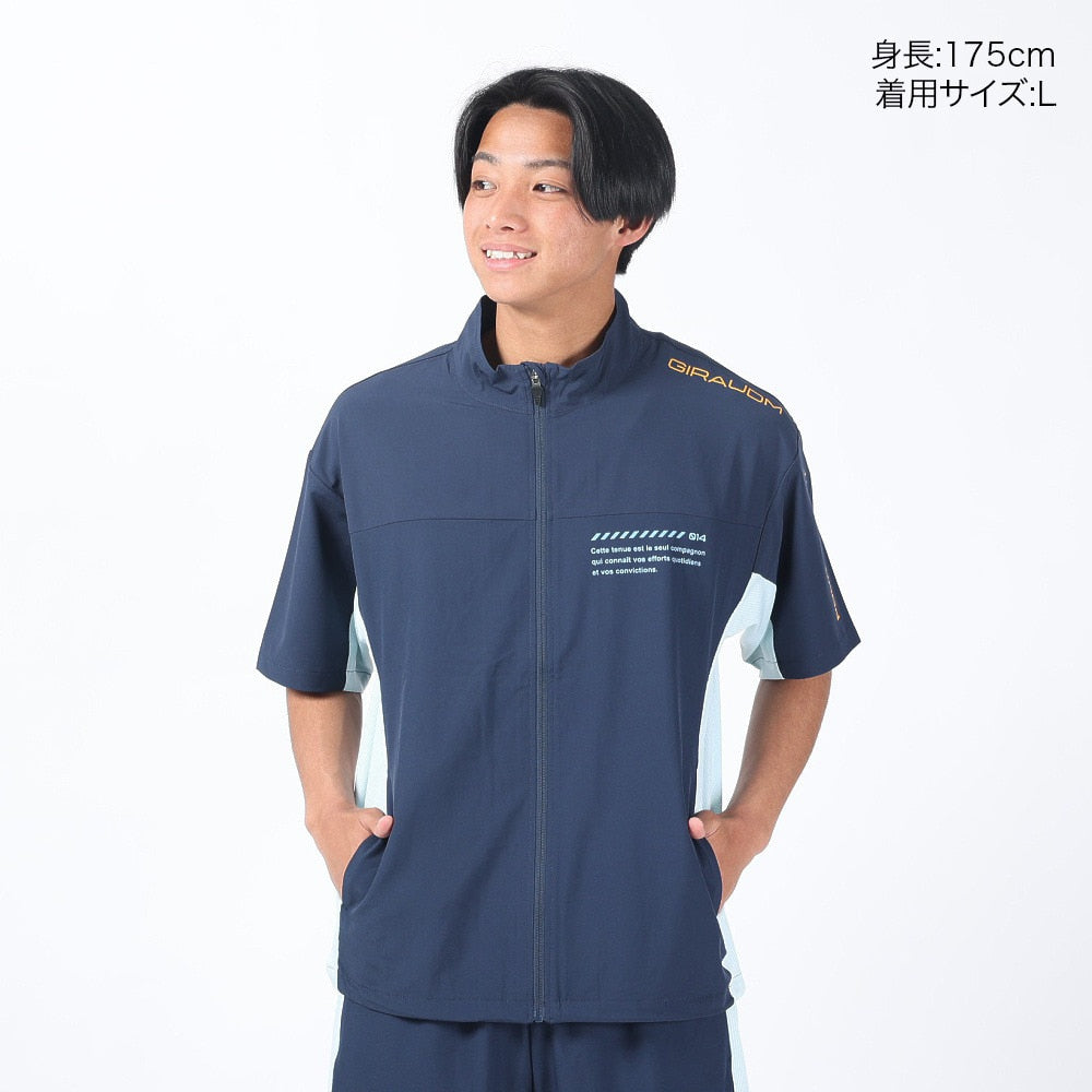 絶耐撥水UV STROSSWU 半袖ジャケット WU4S0004-TR851-GRSD NVY