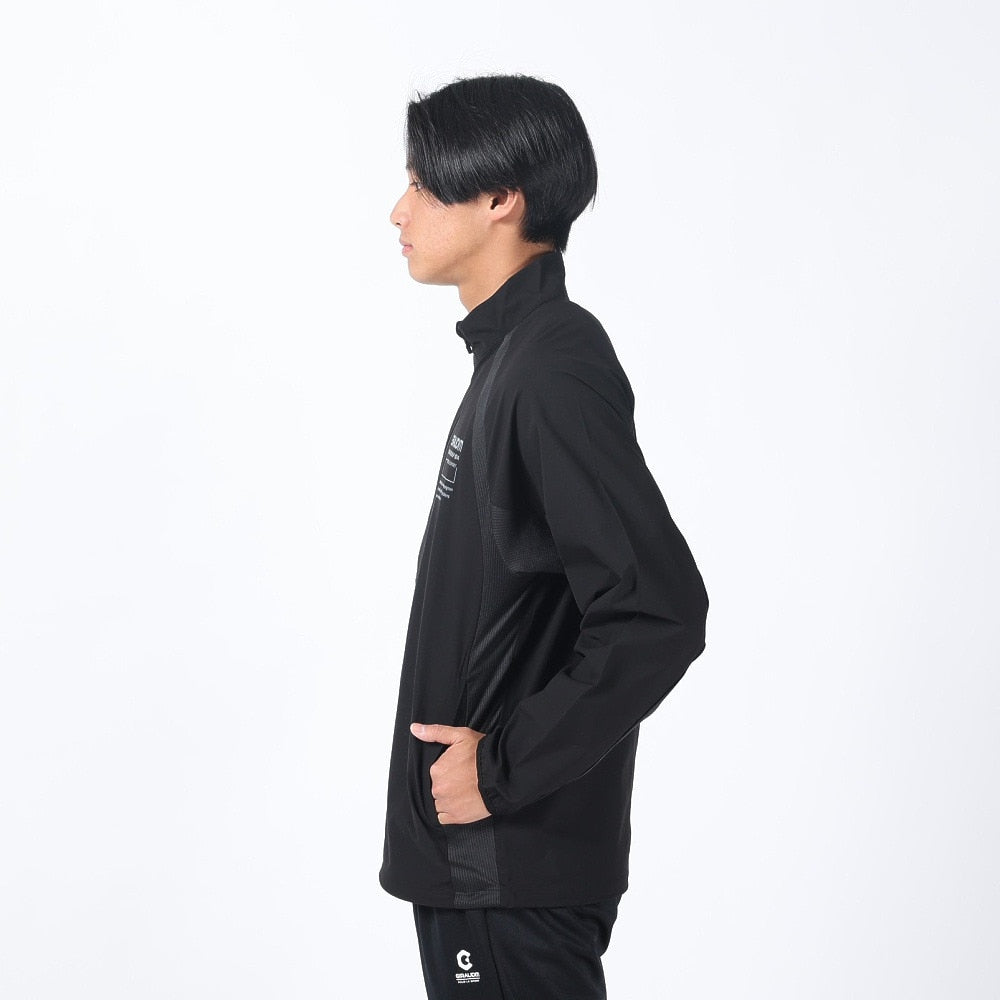 ジャケット uv UV 絶耐撥水 ブラック 黒 CROSSWU ジャケット WU4S0006-TR851-GRSD BLK