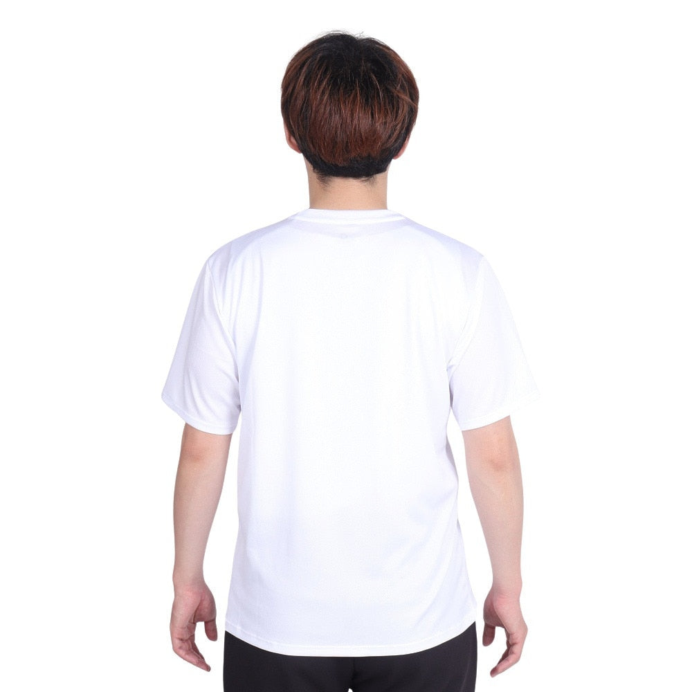 ドライプラス 1point 半袖Tシャツ CT4S0034-TR863-GRES WHT ワンポイント シンプル 白T 白 吸汗速乾 UVカット