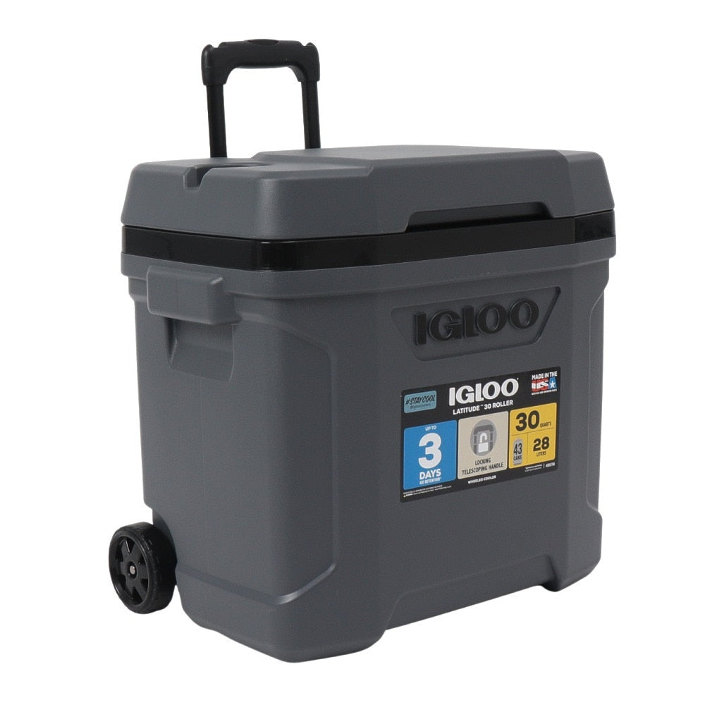クーラーボックス 28.5L 保冷 ラティチュード LATITUDE 30 ROLLER 35049 キャスター付き ハードクーラー ハンドル