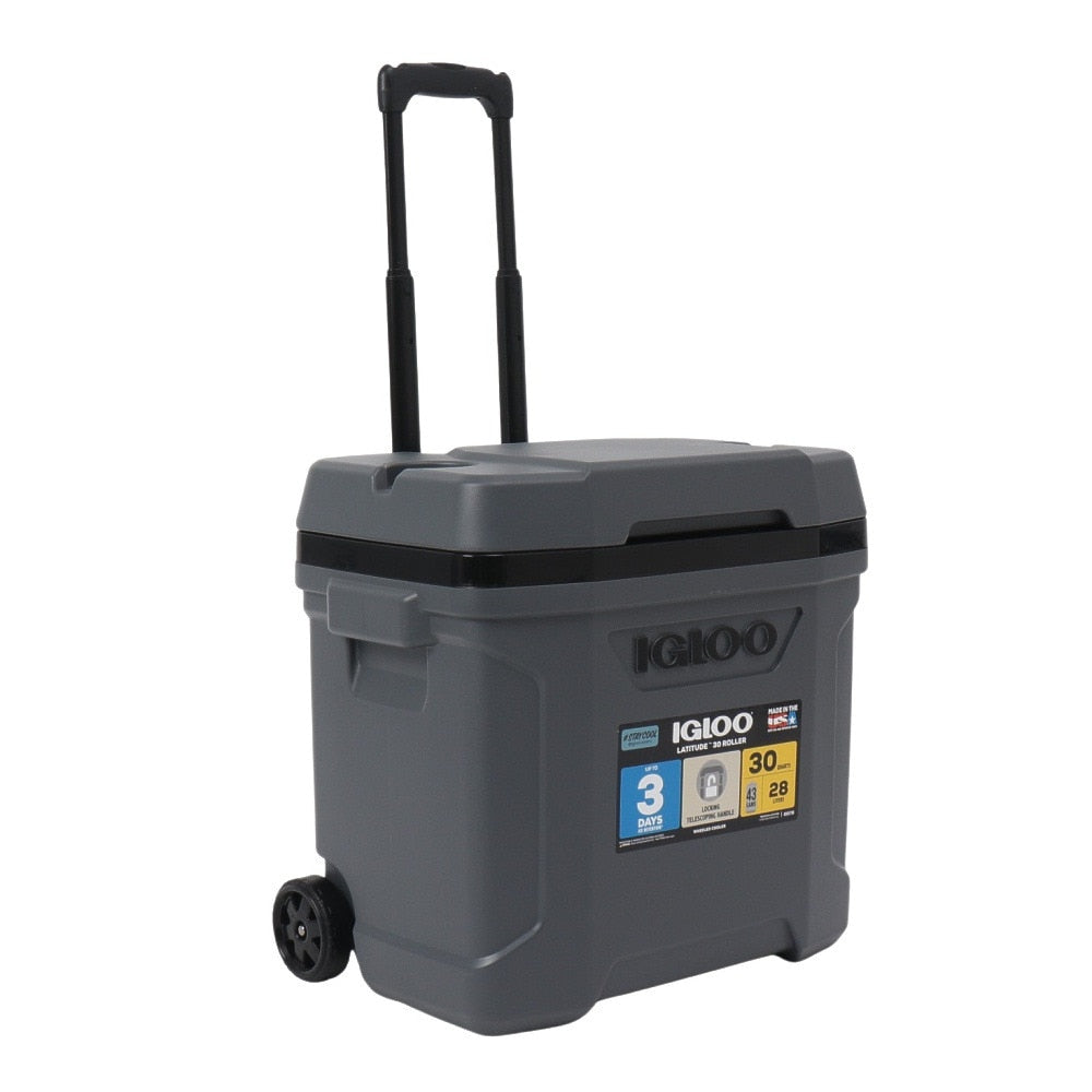 クーラーボックス 28.5L 保冷 ラティチュード LATITUDE 30 ROLLER 35049 キャスター付き ハードクーラー ハンドル