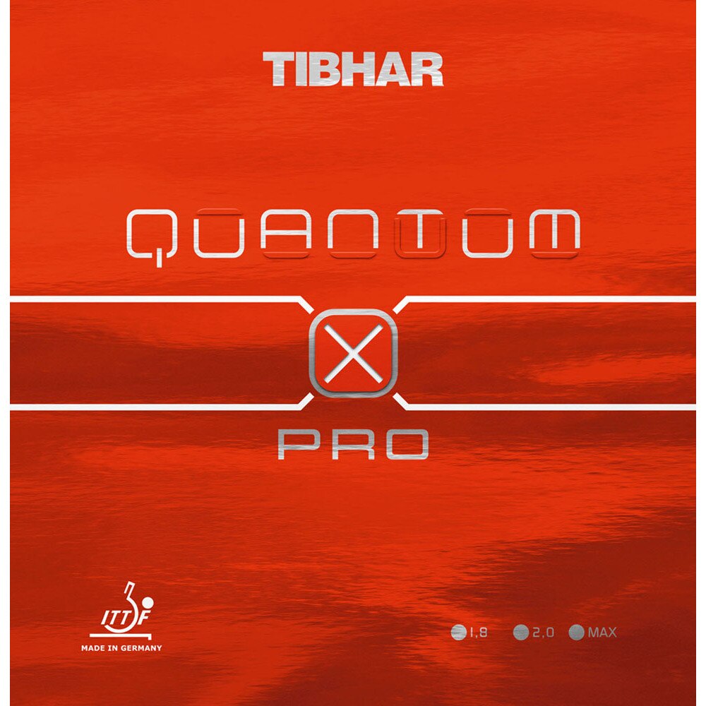 QUANTUM X PRO クァンタムXプロ TJR151 TJR151-BLK QUANTUM X PRO 中級者 【ティバー-卓球ラバー】