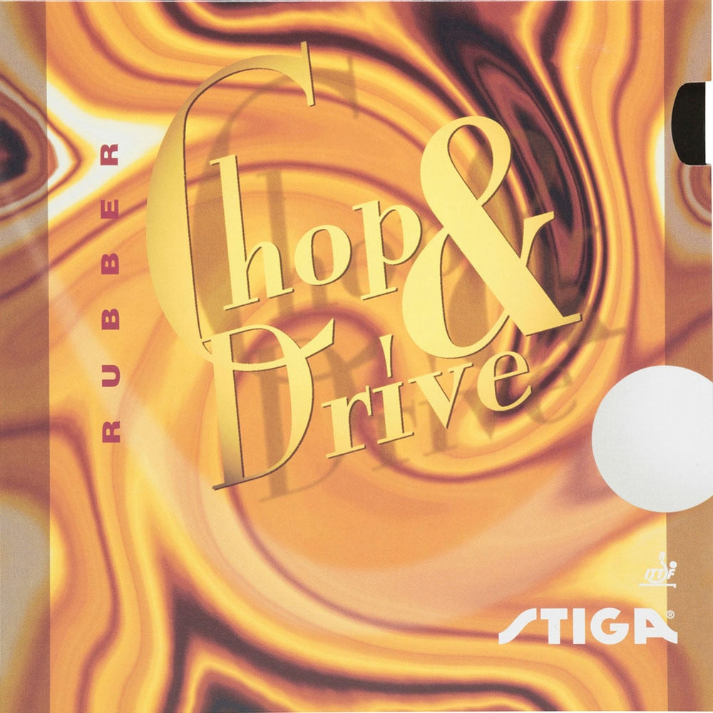 卓球ラバー チョップ&ドライブ 9819-15 初心者 【スティガ - 卓球ラバー】