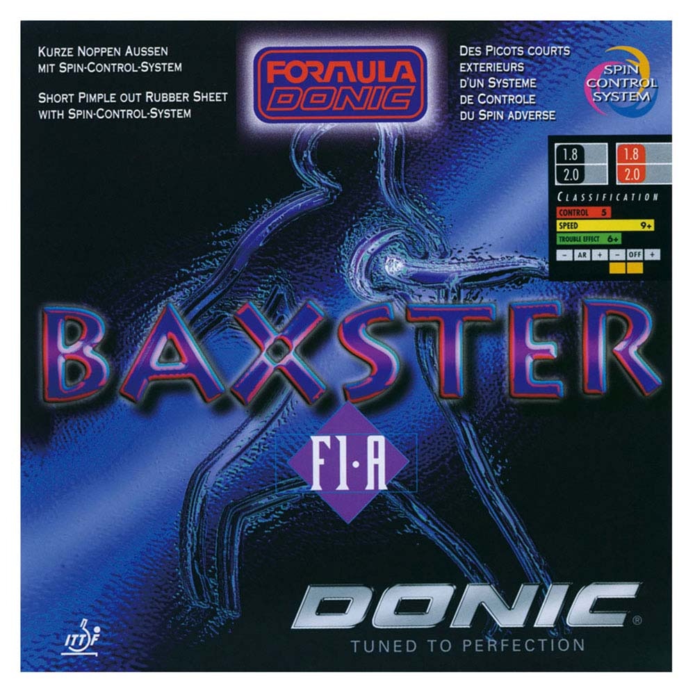 卓球ラバー バックスターF1-A AL020 AA 【ドニック DONIC-卓球ラバー】