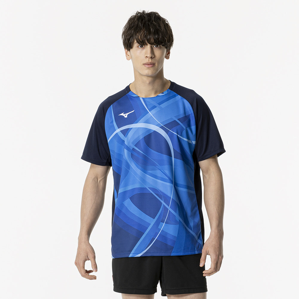 卓球 エロ ゲームシャツ(ユニセックス)【ミズノ-卓球ウェア】 – 卓球専門ストア 「テンオール」