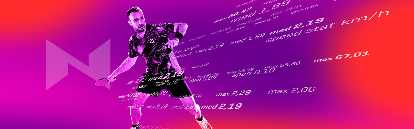 NUZN 55 110021102-BK ニューゾーン55 初心者〜中級者 【Andro アンドロ - 卓球ラバー】