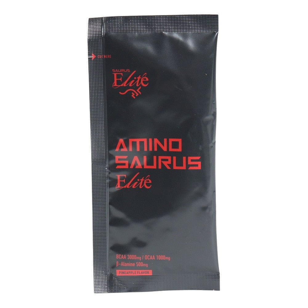 アミノ酸 AMINO SAURUS Elite 1包 5.5g SS008-1 BCAA アミノ酸補給 必須アミノ酸 パイナップル風味