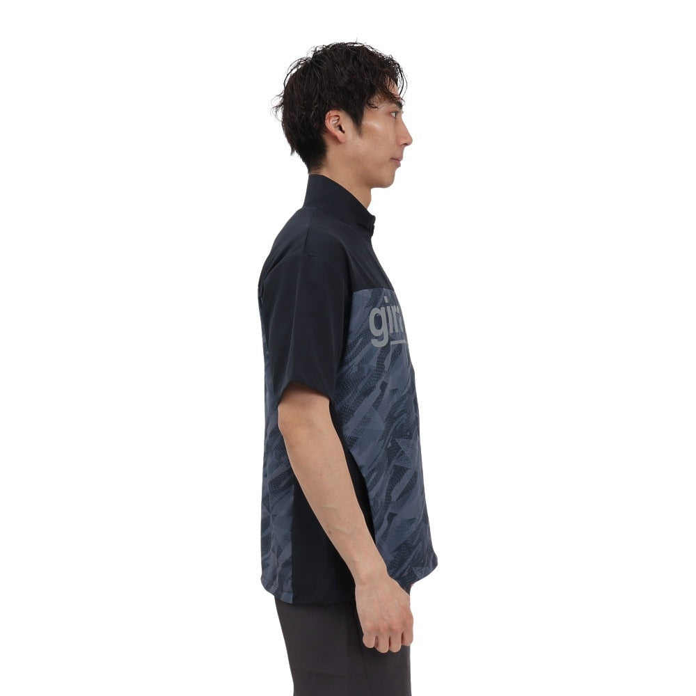 絶耐撥水 UV NEW CROSS 半袖ジャケット WU5S0010-TR851-GRSD NVY