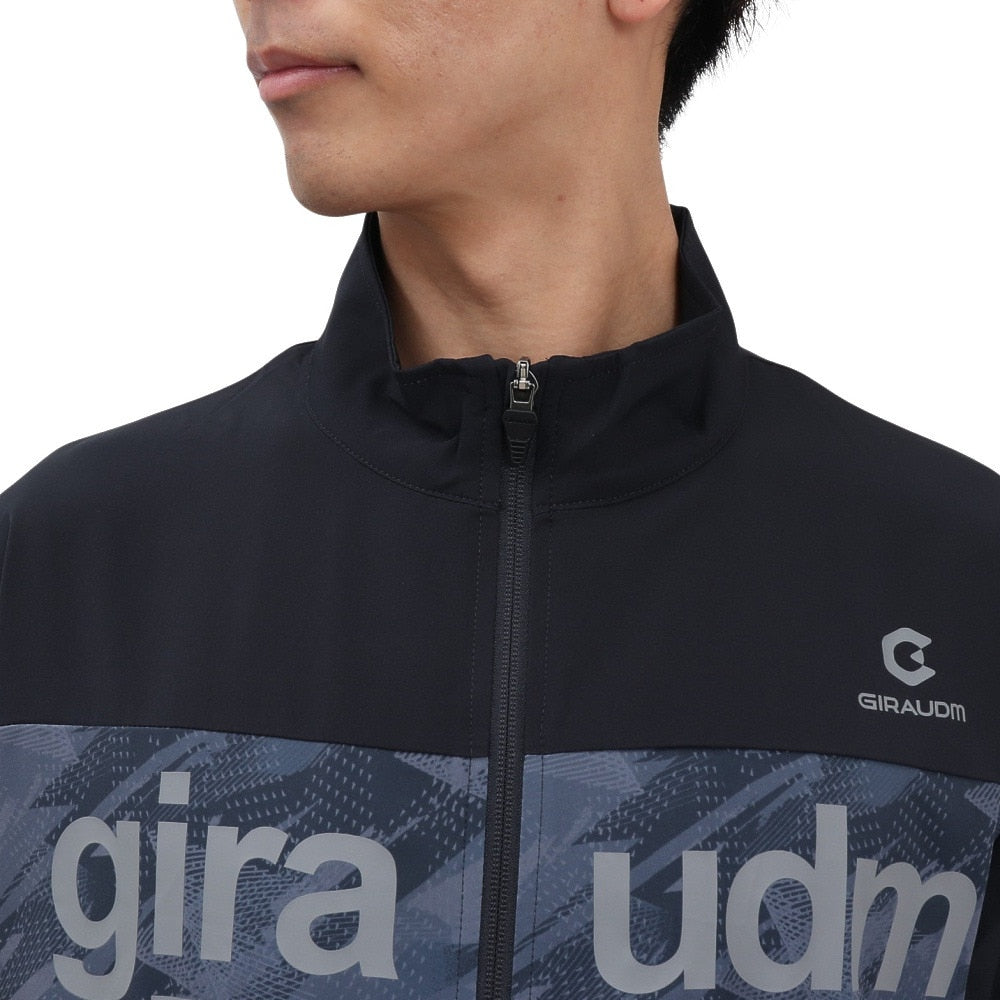 絶耐撥水 UV NEW CROSS 半袖ジャケット WU5S0010-TR851-GRSD NVY