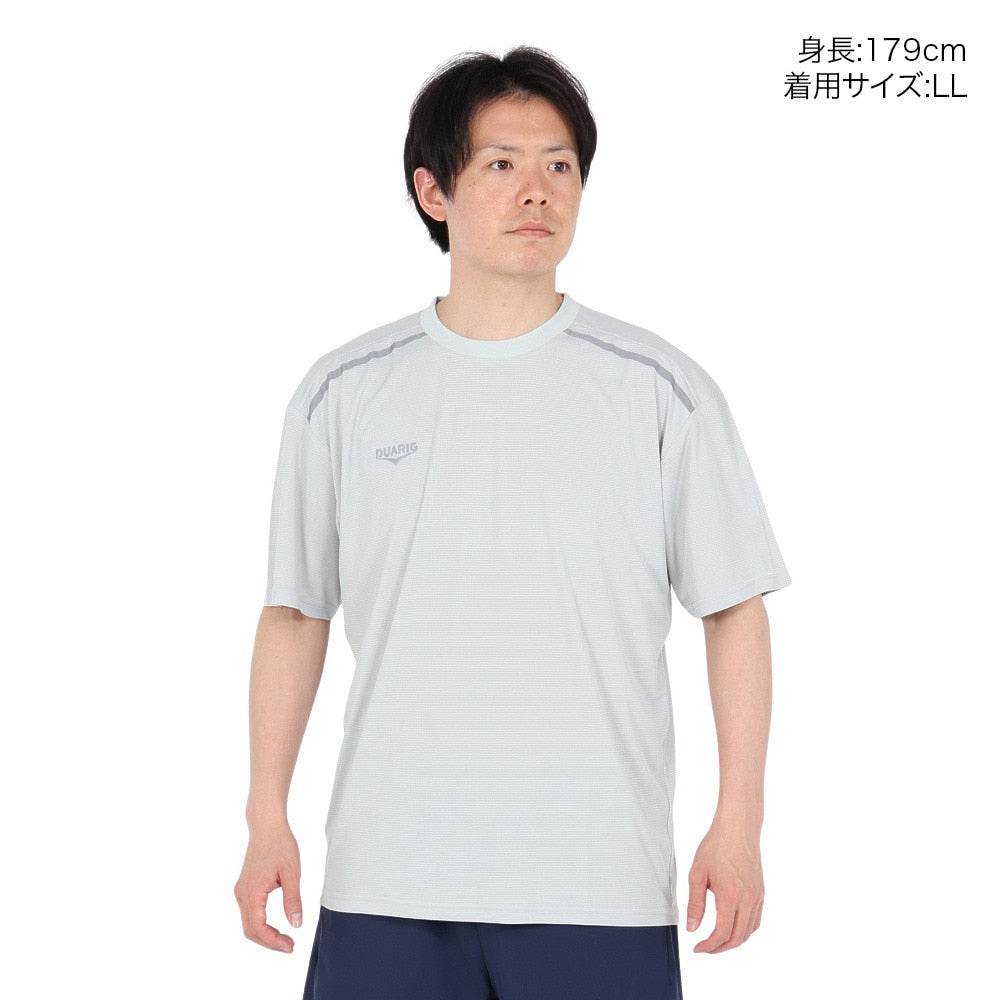 ドライプラス A15UV メッシュ半袖Tシャツ 5S0023-TRCT-863GC GRY
