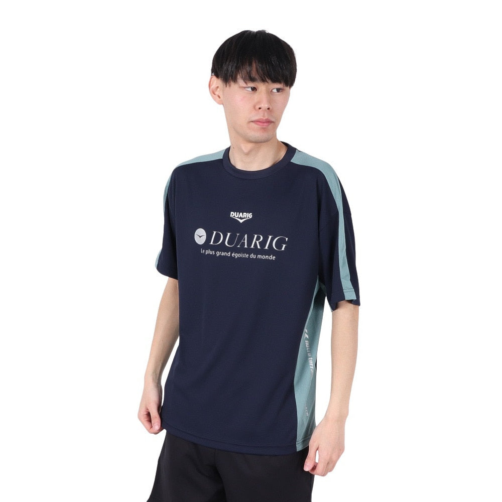 ドライプラスクール シャインブロック UV シャツ WAKI 5S0030-TRCT-863ES NVY