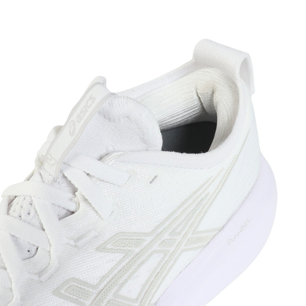 ランニングシューズ ゲルニンバス27 ホワイト グレー 1011B958.100 スニーカー クッション GEL-NIMBUS 27