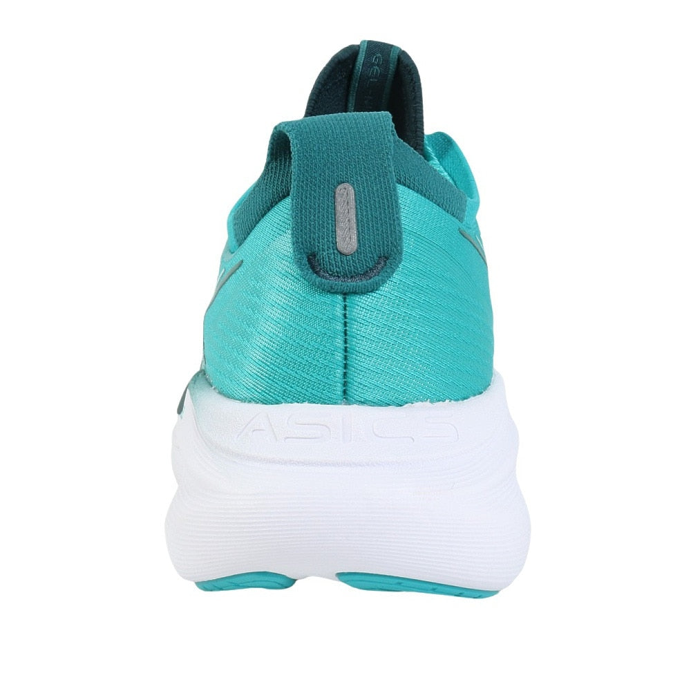 ランニングシューズ ゲルニンバス27 ターコイズ 1011B958.400 スニーカー クッション 快適 GEL-NIMBUS 27