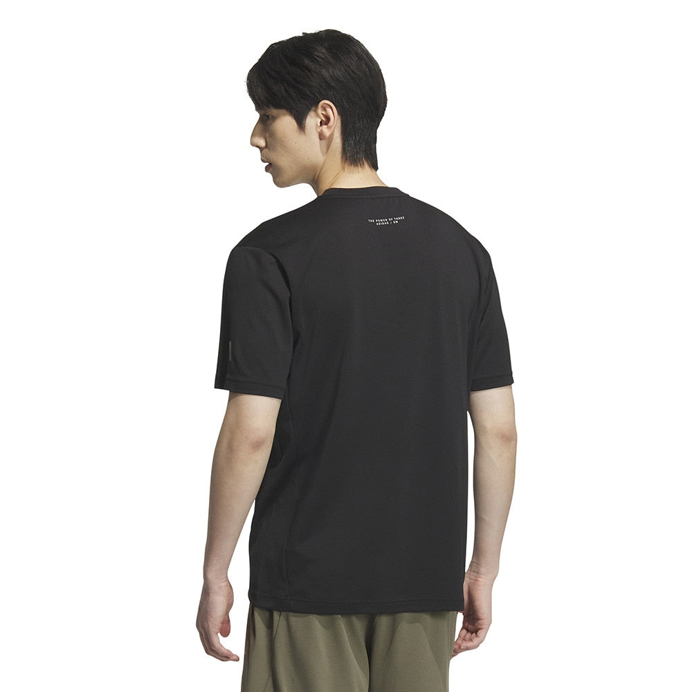 ADPTN レギュラーフィット ダブルニット 半袖Tシャツ KQD47-JM2000