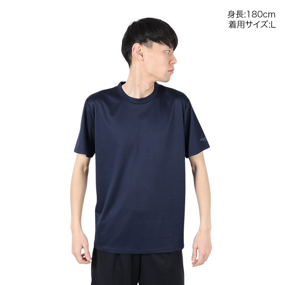 ドライプラス 1point 半袖Tシャツ 5S0036-TRCT-863ES NVY