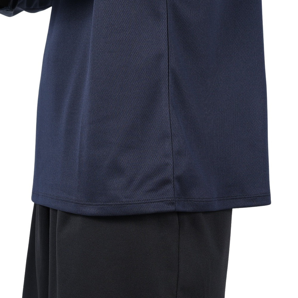 ドライプラス 1point 長袖Tシャツ 5S0037-TRCT-863ES NVY