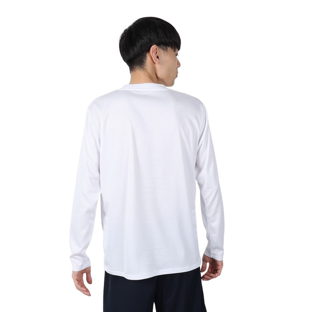 ドライプラス 1point 長袖Tシャツ 5S0037-TRCT-863ES WHT