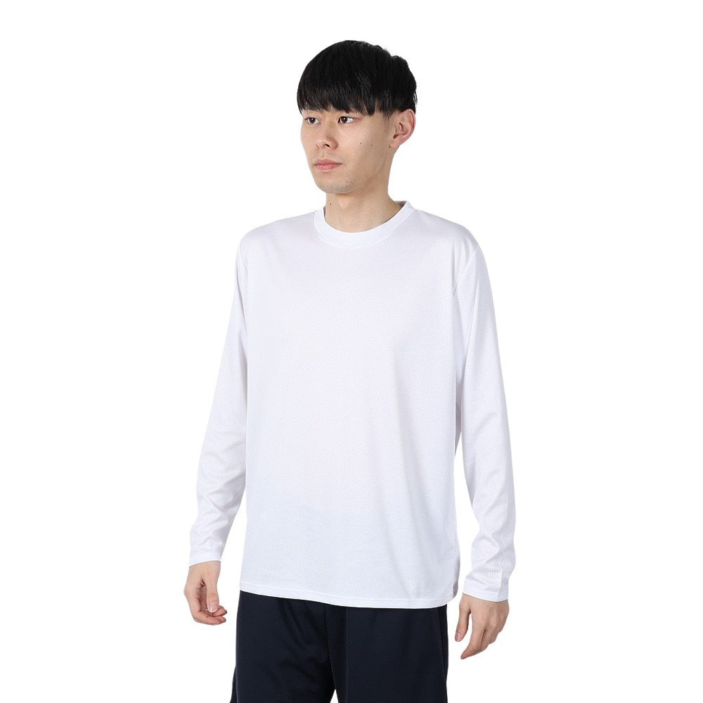 ドライプラス 1point 長袖Tシャツ 5S0037-TRCT-863ES WHT
